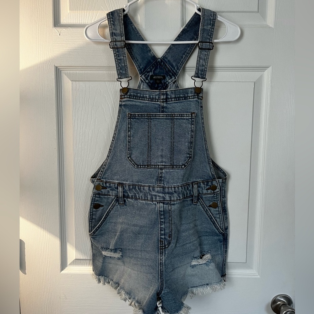 Wild Fable Size S Denim overall shorts